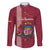 Personalised Latvia Family Matching Long Sleeve Bodycon Dress and Hawaiian Shirt Latvijas Republika Folk Pattern