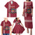 Personalised Latvia Family Matching Puletasi and Hawaiian Shirt Latvijas Republika Folk Pattern