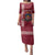 Personalised Latvia Family Matching Puletasi and Hawaiian Shirt Latvijas Republika Folk Pattern