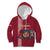 Personalised Latvia Kid Hoodie Latvijas Republika Folk Pattern