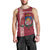 Personalised Latvia Men Tank Top Latvijas Republika Folk Pattern