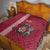 Personalised Latvia Quilt Latvijas Republika Folk Pattern