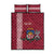 Personalised Latvia Quilt Bed Set Latvijas Republika Folk Pattern