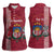 Personalised Latvia Women Sleeveless Polo Shirt Latvijas Republika Folk Pattern