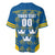 Sweden Hockey Custom Baseball Jersey Tre Kronor Swedish Moose Mascot