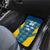 Sweden Hockey Custom Car Mats Tre Kronor Swedish Moose Mascot
