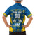 Sweden Hockey Custom Family Matching Mermaid Dress and Hawaiian Shirt Tre Kronor Swedish Moose Mascot