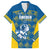 Sweden Hockey Custom Hawaiian Shirt Tre Kronor Swedish Moose Mascot