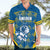 Sweden Hockey Custom Hawaiian Shirt Tre Kronor Swedish Moose Mascot