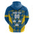 Sweden Hockey Custom Hoodie Tre Kronor Swedish Moose Mascot