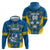 Sweden Hockey Custom Hoodie Tre Kronor Swedish Moose Mascot