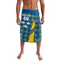 Sweden Hockey Custom Lavalava Tre Kronor Swedish Moose Mascot