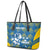 Sweden Hockey Custom Leather Tote Bag Tre Kronor Swedish Moose Mascot