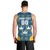 Sweden Hockey Custom Men Tank Top Tre Kronor Swedish Moose Mascot