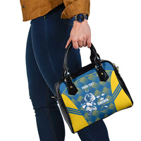 Sweden Hockey Custom Shoulder Handbag Tre Kronor Swedish Moose Mascot