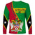 Saint Kitts and Nevis Long Sleeve Shirt Coat Of Arms Style - Wonder Print Shop