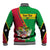 Personalised Saint Kitts and Nevis Baseball Jacket Coat Of Arms Style - Wonder Print Shop