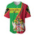 Personalised Saint Kitts and Nevis Baseball Jersey Coat Of Arms Style - Wonder Print Shop
