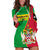 Personalised Saint Kitts and Nevis Hoodie Dress Coat Of Arms Style - Wonder Print Shop
