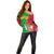Personalised Saint Kitts and Nevis Off Shoulder Sweater Coat Of Arms Style - Wonder Print Shop