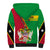 Personalised Saint Kitts and Nevis Sherpa Hoodie Coat Of Arms Style - Wonder Print Shop