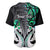 Personalised New Zealand Baseball Jersey Te Manaia Mangopare Maori And Fern Green Style - Wonder Print Shop
