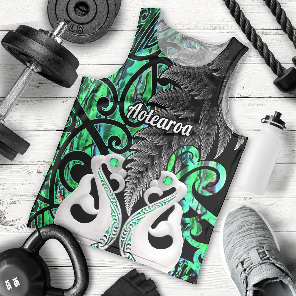 personalised-new-zealand-men-tank-top-te-manaia-mangopare-maori-and-fern-green-style