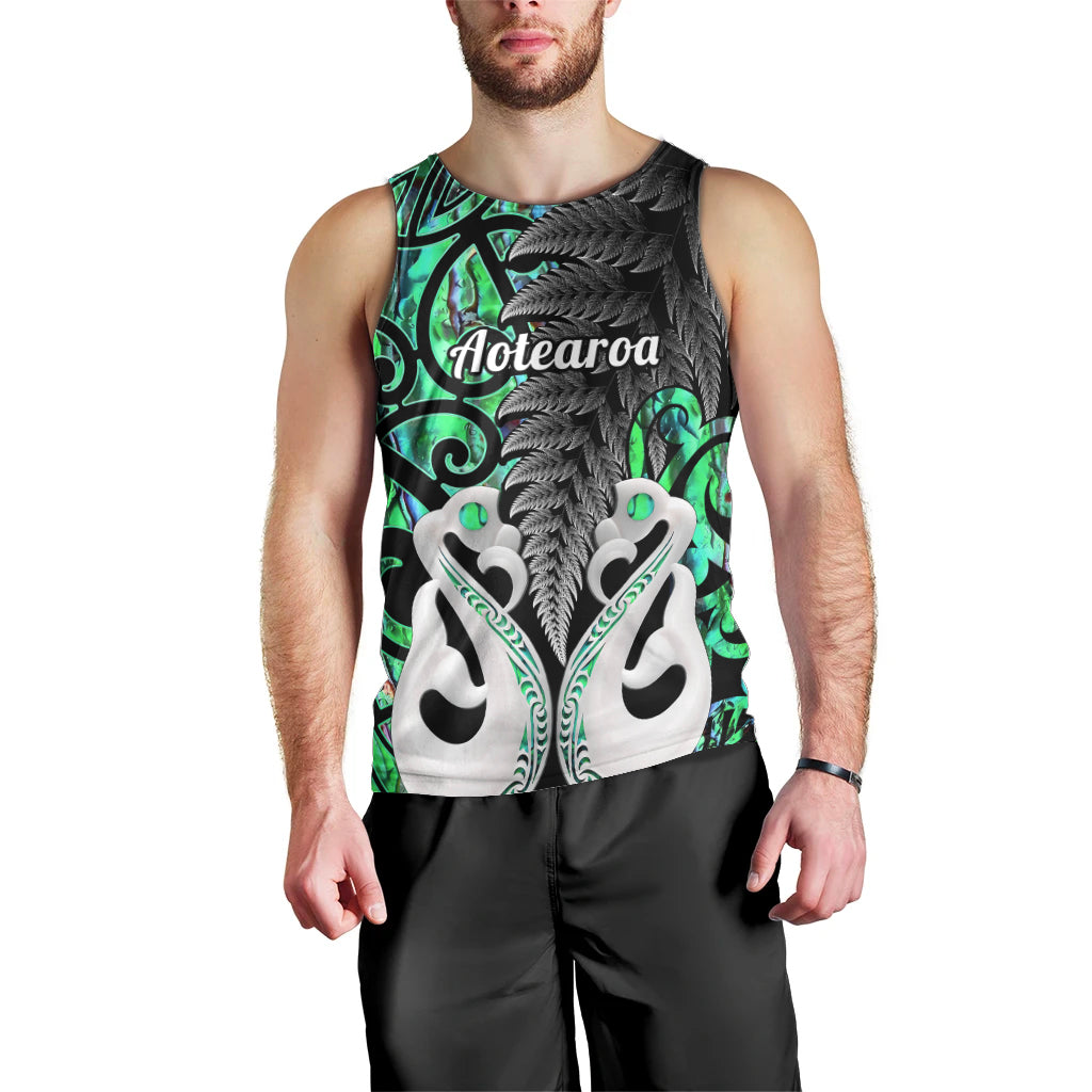 personalised-new-zealand-men-tank-top-te-manaia-mangopare-maori-and-fern-green-style