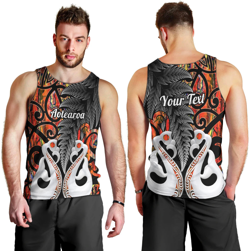 personalised-new-zealand-men-tank-top-te-manaia-mangopare-maori-and-fern-orange-style