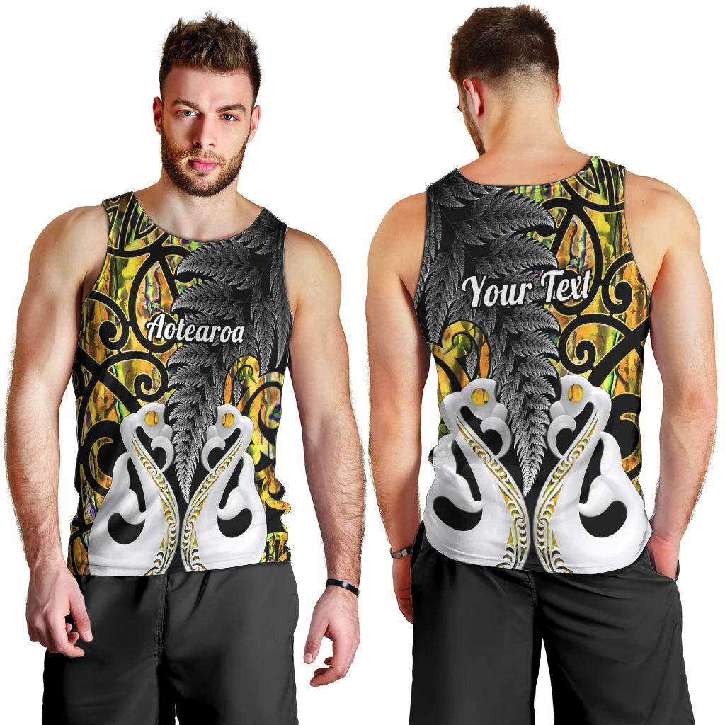 personalised-new-zealand-men-tank-top-te-manaia-mangopare-maori-and-fern-gold-style