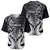 Personalised New Zealand Baseball Jersey Te Manaia Mangopare Maori And Fern Black Style - Wonder Print Shop