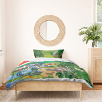 Seychelles National Day Bedding Set 50 Years Anniversary Lendepandans Sesel