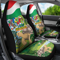 Seychelles National Day Car Seat Cover 50 Years Anniversary Lendepandans Sesel