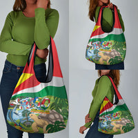 Seychelles National Day Grocery Bag 50 Years Anniversary Lendepandans Sesel