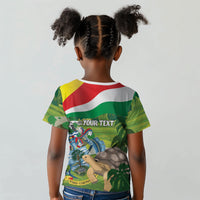 Seychelles National Day Personalized Kid T shirt 50 Years Anniversary Lendepandans Sesel
