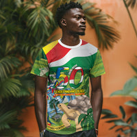 Seychelles National Day Personalized T shirt 50 Years Anniversary Lendepandans Sesel