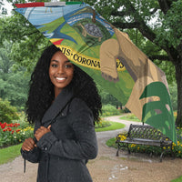 Seychelles National Day Umbrella 50 Years Anniversary Lendepandans Sesel