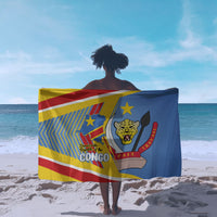 DR Congo Independence Day Sarong Congo-Kinshasa Coat Of Arms Style