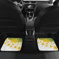 British Virgin Islands Day Personalised Car Mats Vigilate Plumeria Alba Coat Of Arms