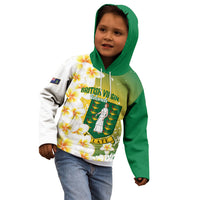 British Virgin Islands Day Personalised Kid Hoodie Vigilate Plumeria Alba Coat Of Arms