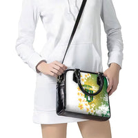 British Virgin Islands Day Shoulder Handbag Vigilate Plumeria Alba Coat Of Arms