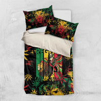 Jamaica Reggae Festival Bedding Set One Love Rastafari Culture - Wonder Print Shop