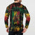 Jamaica Reggae Festival Button Sweatshirt One Love Rastafari Culture - Wonder Print Shop