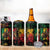 Jamaica Reggae Festival 4 in 1 Can Cooler Tumbler One Love Rastafari Culture - Wonder Print Shop