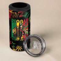 Jamaica Reggae Festival 4 in 1 Can Cooler Tumbler One Love Rastafari Culture - Wonder Print Shop