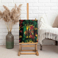 Jamaica Reggae Festival Canvas Wall Art One Love Rastafari Culture - Wonder Print Shop