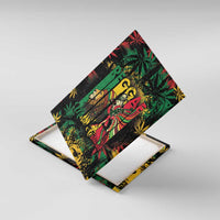 Jamaica Reggae Festival Canvas Wall Art One Love Rastafari Culture - Wonder Print Shop