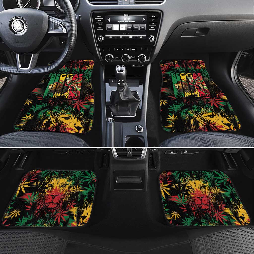Jamaica Reggae Festival Car Mats One Love Rastafari Culture - Wonder Print Shop