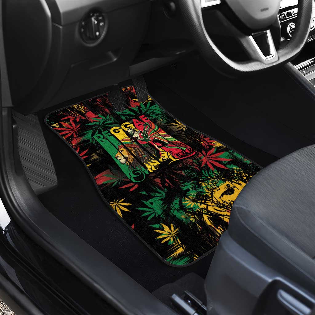 Jamaica Reggae Festival Car Mats One Love Rastafari Culture - Wonder Print Shop