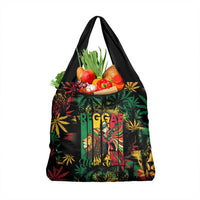 Jamaica Reggae Festival Grocery Bag One Love Rastafari Culture - Wonder Print Shop
